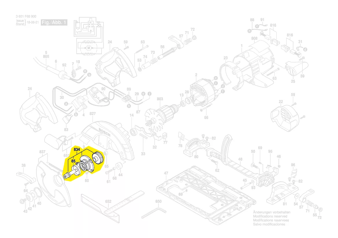 Arbre de transmission réf. 2 610 925 373 Bosch